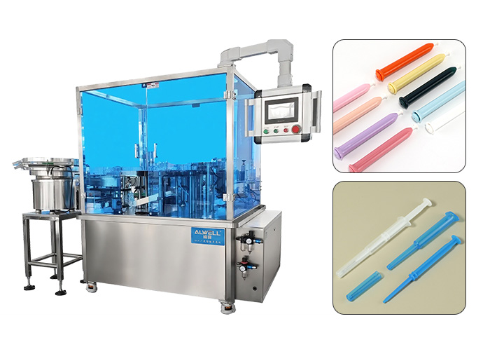 注射器灌裝旋蓋機(jī)婦科凝膠