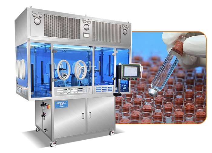 耀舜品牌灌裝機(jī) 三合一巢盒設(shè)計(jì) 玻璃COP液體加塞機(jī)